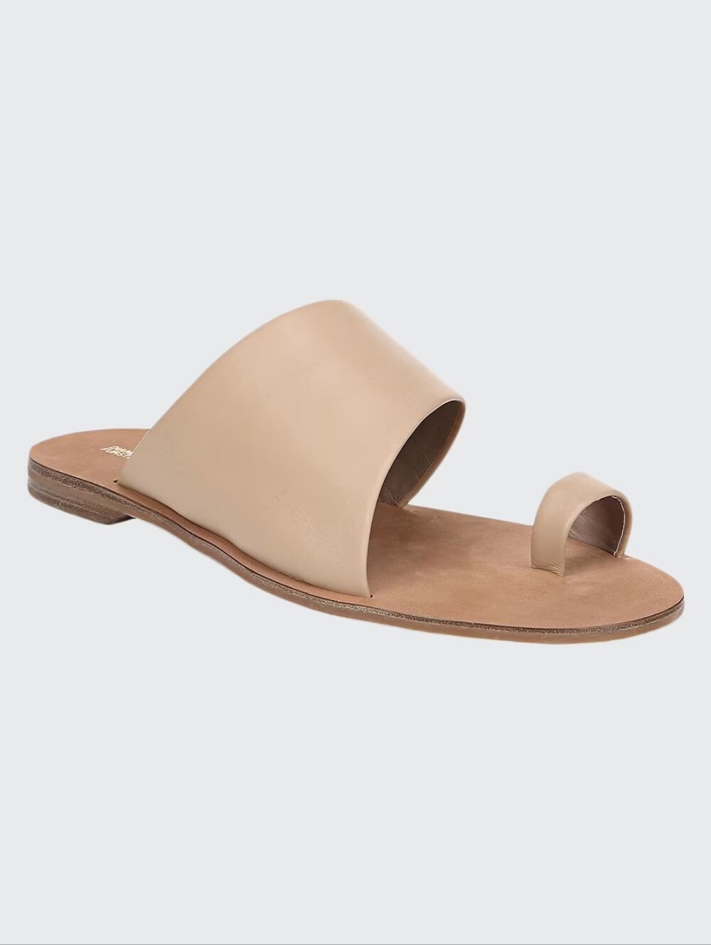 Diane Von Furstenberg Brittany Leather Sandals in Cappuccino Size 39/9